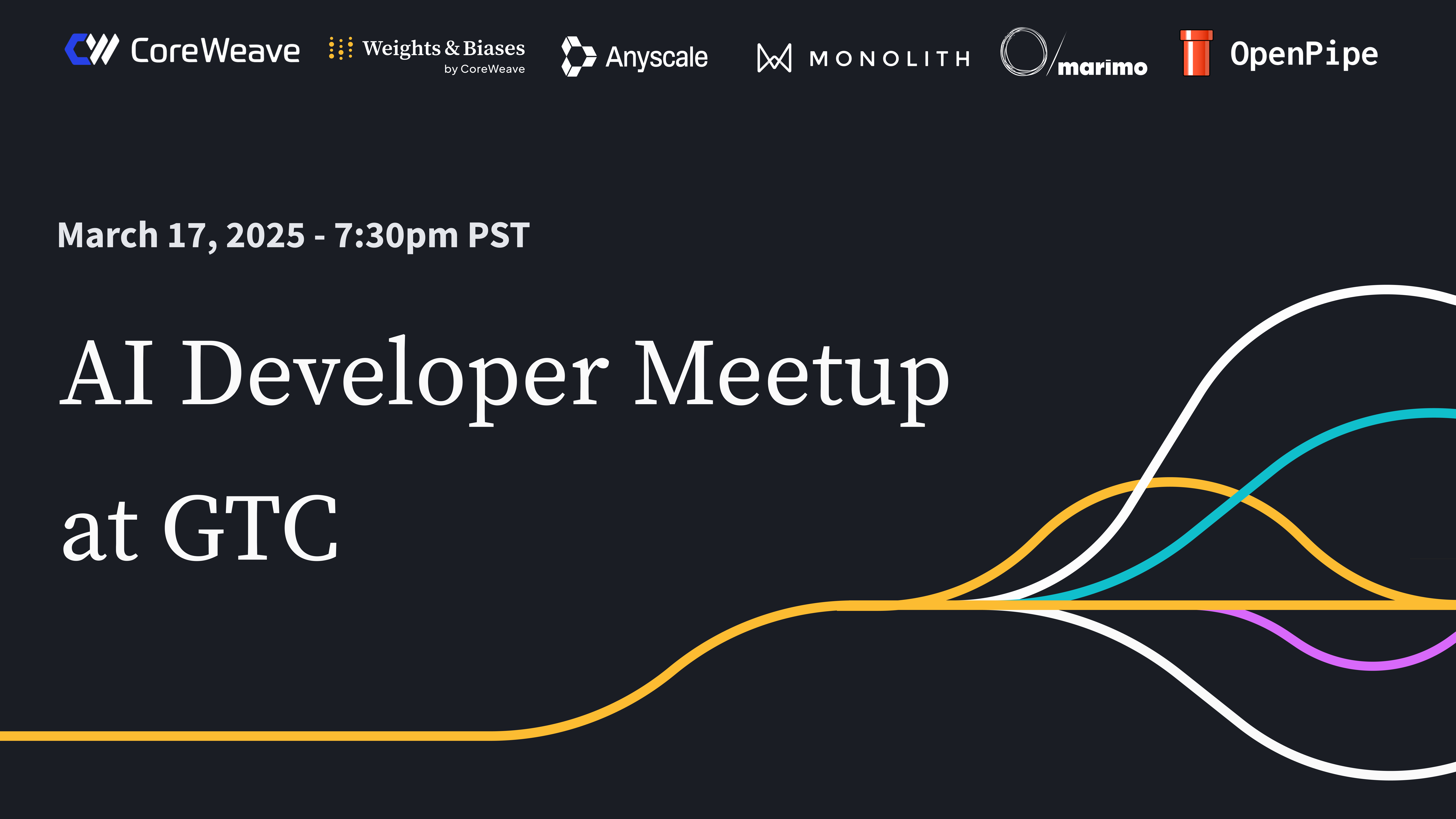 Full Stack AI Developer Meetup at NVIDIA GTC - Weights & Biases