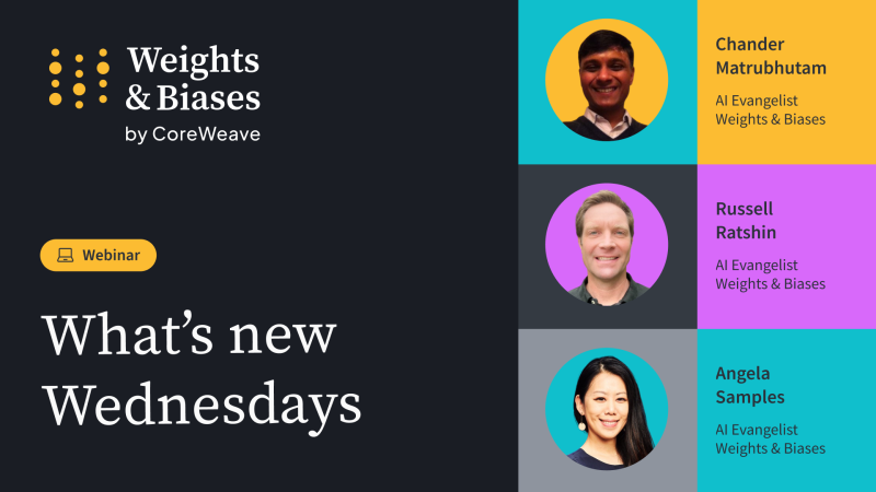 What's new Wednesdays